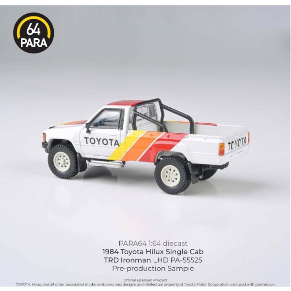 画像4: PARAGON 1/64 Toyota Hilux Single Cab 1984 TRD Ironman LHD