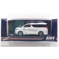 Hobby JAPAN 1/64 Toyota Alphard Hybrid Custom Version / with Sunroof (White Pearl Crystal Shine)