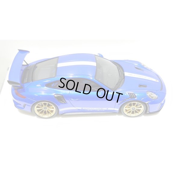 画像8: EIDOLON 1/43 Porsche 911 (991.2) GT3 RS 2018 Lobellia Blue with Body Stirpes Limited 32 pcs.