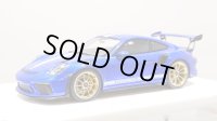 EIDOLON 1/43 Porsche 911 (991.2) GT3 RS 2018 Lobellia Blue with Body Stirpes Limited 32 pcs.