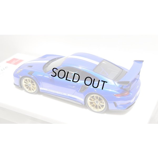 画像12: EIDOLON 1/43 Porsche 911 (991.2) GT3 RS 2018 Lobellia Blue with Body Stirpes Limited 32 pcs.