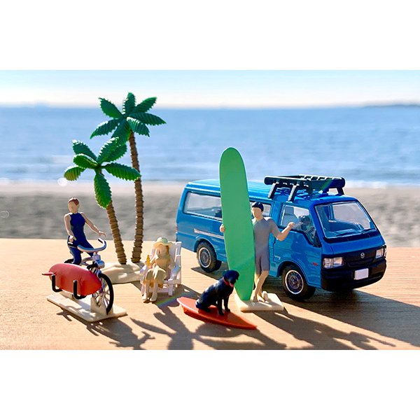 画像5: TOMYTEC 1/64 Diorama Collection #CarSnap19b Surfing 2