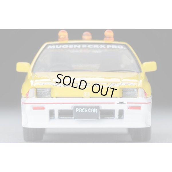 画像5: TOMYTEC 1/64 Limited Vintage Neo Honda Ballade Sports CR-X MUGEN CR-X PRO Suzuka Circuit Pace Car (Yellow/White)