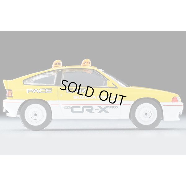 画像4: TOMYTEC 1/64 Limited Vintage Neo Honda Ballade Sports CR-X MUGEN CR-X PRO Suzuka Circuit Pace Car (Yellow/White)