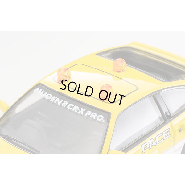 画像8: TOMYTEC 1/64 Limited Vintage Neo Honda Ballade Sports CR-X MUGEN CR-X PRO Suzuka Circuit Pace Car (Yellow/White)