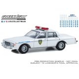 GREEN LiGHT 1/64 Hot Pursuit - 1989 Chevrolet Caprice - NYPD Auxiliary with NYPD Squad Number Decal Sheet