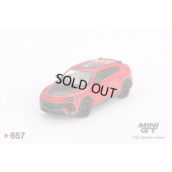 画像1: MINI GT 1/64 Lamborghini Urus Performance Rosso Mars (LHD)