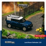 Tarmac Works 1/64 Land Rover Defender 110 Blue