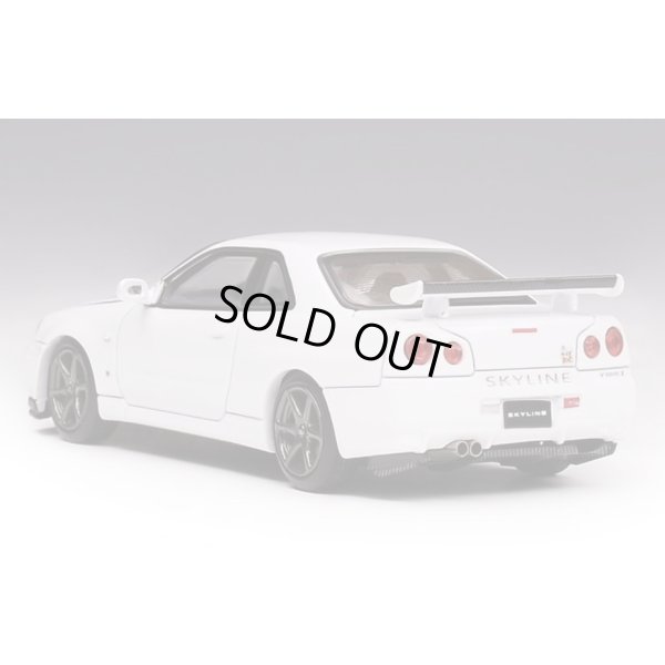 画像3: MOTORHELIX 1/64 Nissan Skyline GT-R R34 V Spec II Pearl White