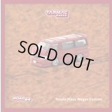 Tarmac Works 1/64 Toyota Hiace Wagon Custom Red
