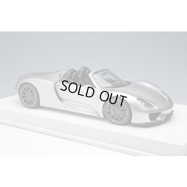 画像5: EIDOLON 1/18 Porsche 918 Spyder 2011 GT Silver