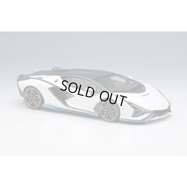画像5: EIDOLON COLLECTION 1/43 Lamborghini Sian FKP 37 2019 with Stripe White / Visible Carbon Limited 100 pcs.
