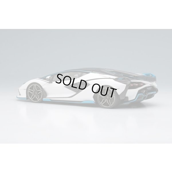 画像3: EIDOLON COLLECTION 1/43 Lamborghini Sian FKP 37 2019 with Stripe White / Visible Carbon Limited 100 pcs.
