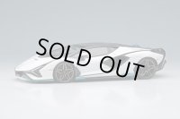 EIDOLON COLLECTION 1/43 Lamborghini Sian FKP 37 2019 with Stripe White / Visible Carbon Limited 100 pcs.