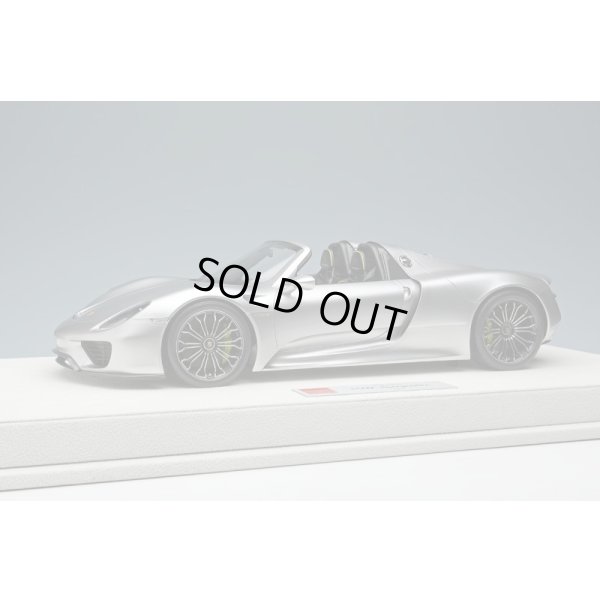 画像1: EIDOLON 1/18 Porsche 918 Spyder 2011 GT Silver