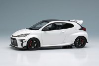 EIDOLON 1/43 TOM'S GR Yaris 2021 Platinum White Pearl Mica