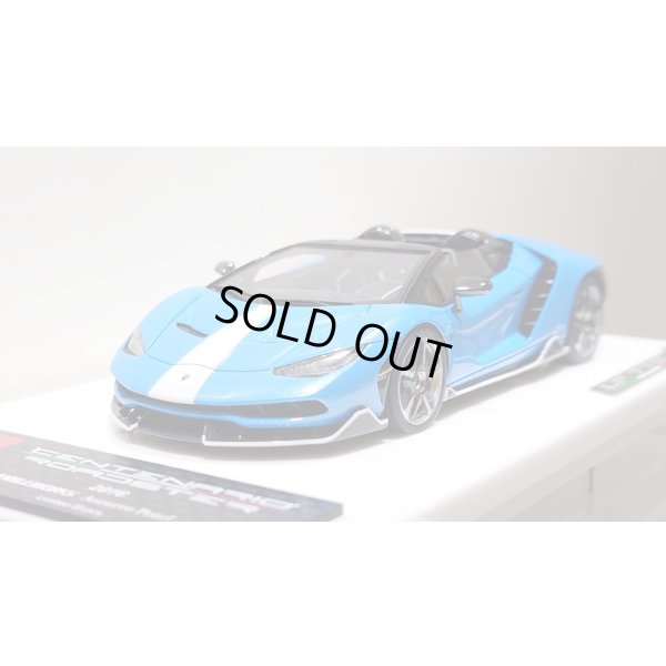 画像9: EIDOLON 1/43 Lamborghini Centenario Roadster 2016 Azzurro Pearl Limited 35 pcs.