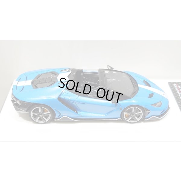 画像8: EIDOLON 1/43 Lamborghini Centenario Roadster 2016 Azzurro Pearl Limited 35 pcs.