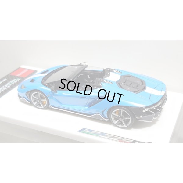 画像12: EIDOLON 1/43 Lamborghini Centenario Roadster 2016 Azzurro Pearl Limited 35 pcs.