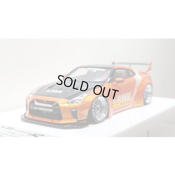 画像9: EIDOLON 1/43 LB WORKS R35 GT-R Type 1.5 (LB Shilhouette Wing) Arancio Pearl Limited 32 pcs.
