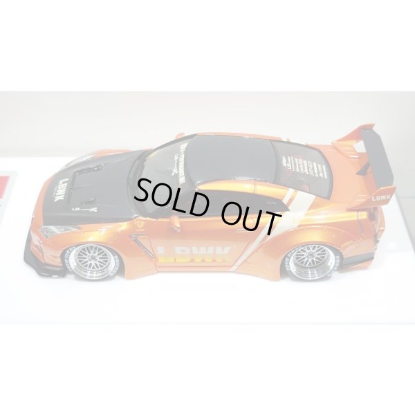 画像4: EIDOLON 1/43 LB WORKS R35 GT-R Type 1.5 (LB Shilhouette Wing) Arancio Pearl Limited 32 pcs.
