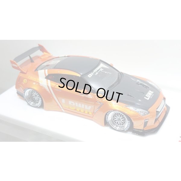 画像11: EIDOLON 1/43 LB WORKS R35 GT-R Type 1.5 (LB Shilhouette Wing) Arancio Pearl Limited 32 pcs.