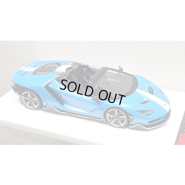 画像11: EIDOLON 1/43 Lamborghini Centenario Roadster 2016 Azzurro Pearl Limited 35 pcs.