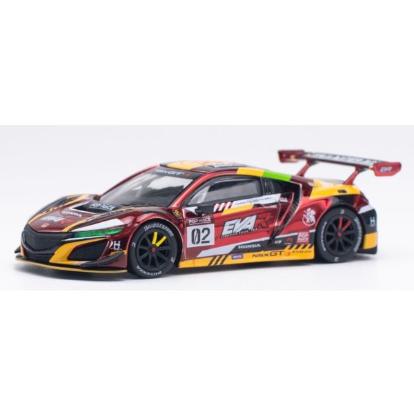 画像1: POP RACE 1/64 HONDA NSX GT3 EVO22 EVA RT PRODUCTION MODEL-02