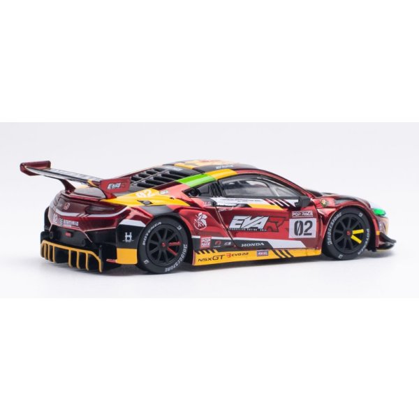 画像4: POP RACE 1/64 HONDA NSX GT3 EVO22 EVA RT PRODUCTION MODEL-02