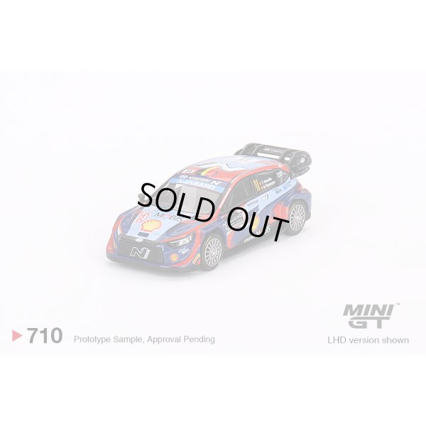 画像1: MINI GT 1/64 Hyundai i20 N Rally1 Monte Carlo Rally 3rd place car #11 (LHD)