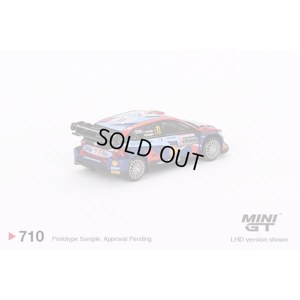 画像2: MINI GT 1/64 Hyundai i20 N Rally1 Monte Carlo Rally 3rd place car #11 (LHD)