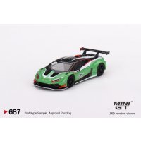 MINI GT 1/64 Lamborghini Huracan GT3 EVO2 Presentation (LHD)