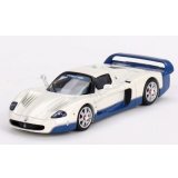 BBR Models 1/64 Maserati MC12 Stradale White