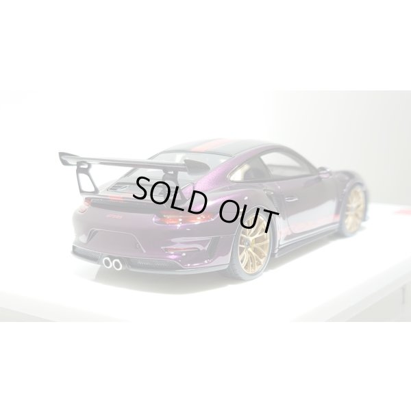 画像10: EIDOLON 1/43 Porsche 911 (991.2) GT3 RS Weissach package 2018 Alba Cielo with Body Stirpes Limited 33 pcs.