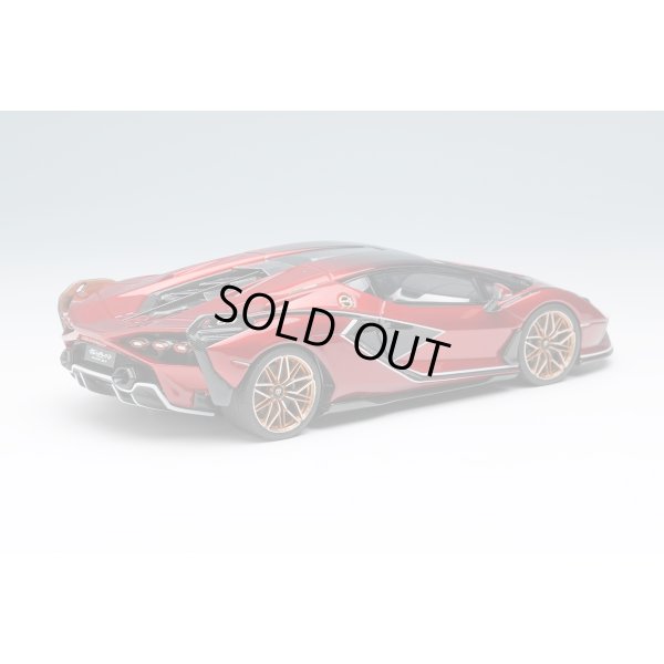 画像4: EIDOLON COLLECTION 1/43 Lamborghini Sian FKP 37 2019 with Stripe Rosso Efesto Limited 60 pcs.