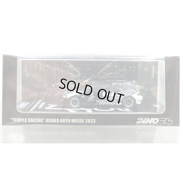 画像1: INNO Models 1/64 Honda Civic EF9 "TEMPLE RACING" Osaka Auto Messe 2023