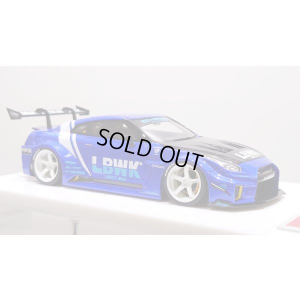 画像5: EIDOLON 1/43 LB Silhouette WORKS GT 35GT-RR (GT Wing Version) Lobellia Blue Limited 30 pcs.