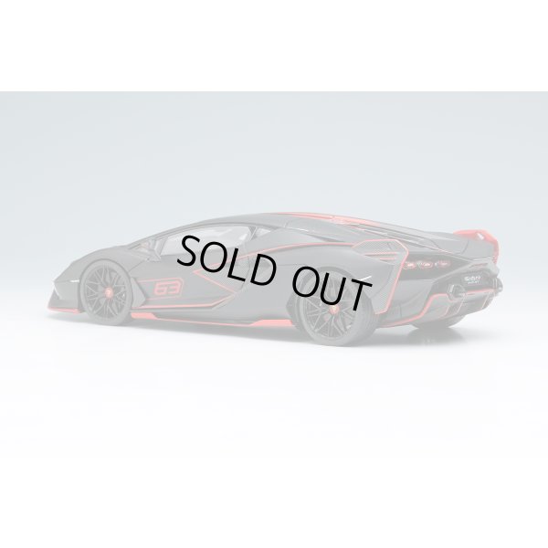 画像3: EIDOLON COLLECTION 1/43 Lamborghini Sian FKP 37 2019 with Stripe Nero Nemesis Limited 60 pcs.