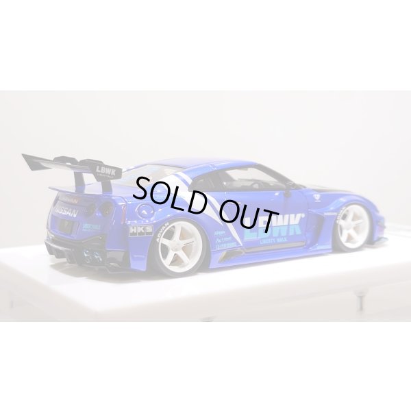 画像7: EIDOLON 1/43 LB Silhouette WORKS GT 35GT-RR (GT Wing Version) Lobellia Blue Limited 30 pcs.