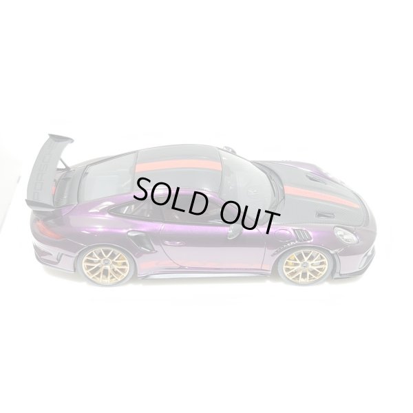 画像8: EIDOLON 1/43 Porsche 911 (991.2) GT3 RS Weissach package 2018 Alba Cielo with Body Stirpes Limited 33 pcs.