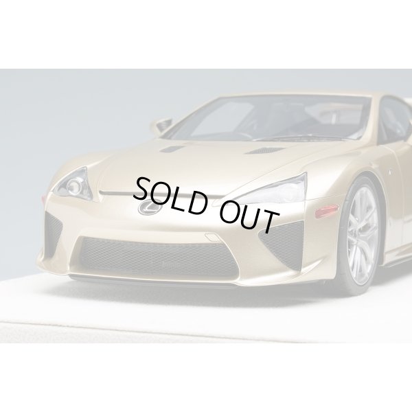 画像6: EIDOLON 1/18 Lexus LFA 2010 Rear Wing up Crystal Gold Limited 30 pcs.