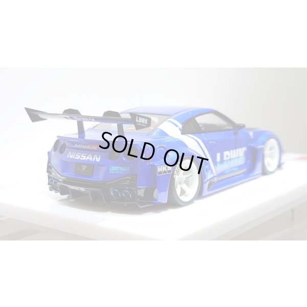 画像10: EIDOLON 1/43 LB Silhouette WORKS GT 35GT-RR (GT Wing Version) Lobellia Blue Limited 30 pcs.