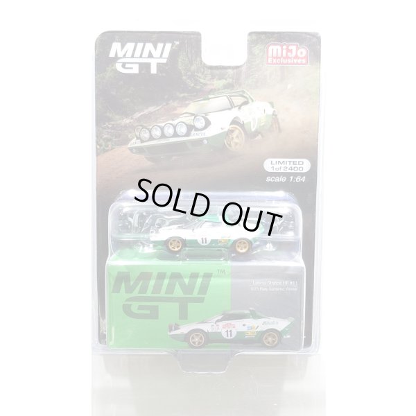 画像4: MINI GT 1/64 Lancia Stratos HF Rally Sanremo 1975 Winner #11 (LHD) [Blister Packaging]