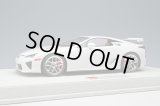 EIDOLON 1/18 Lexus LFA 2010 Rear Wing up Whitest White Limited 50 pcs.