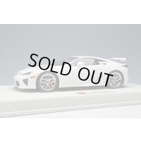 EIDOLON 1/18 Lexus LFA 2010 Rear Wing up Whitest White Limited 50 pcs.