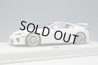 EIDOLON 1/18 Lexus LFA 2010 Rear Wing up Whitest White Limited 50 pcs.