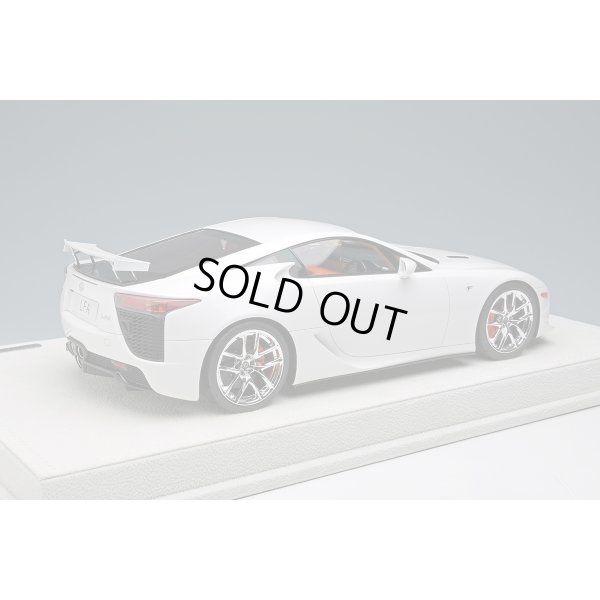 画像4: EIDOLON 1/18 Lexus LFA 2010 Rear Wing up Whitest White Limited 50 pcs.