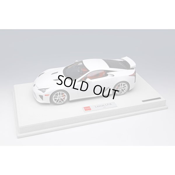 画像8: EIDOLON 1/18 Lexus LFA 2010 Rear Wing up Whitest White Limited 50 pcs.