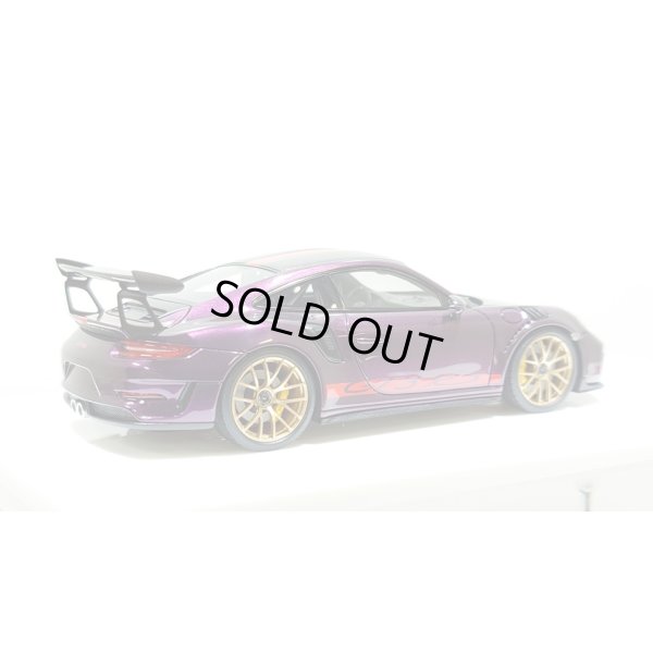 画像7: EIDOLON 1/43 Porsche 911 (991.2) GT3 RS Weissach package 2018 Alba Cielo with Body Stirpes Limited 33 pcs.