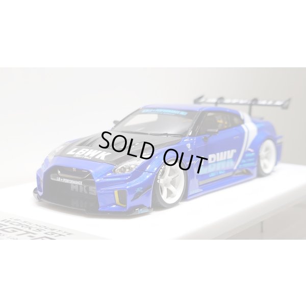 画像9: EIDOLON 1/43 LB Silhouette WORKS GT 35GT-RR (GT Wing Version) Lobellia Blue Limited 30 pcs.